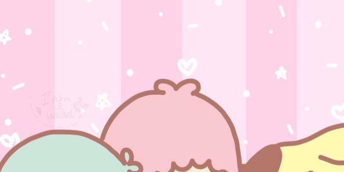 960x1706 Sanrio Characters In Pink Wallpaper