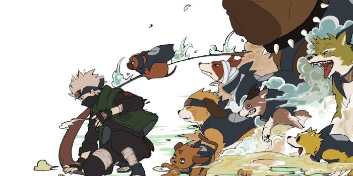 1280x800 Kakashi Dogs Summon 4K Wallpaper #21