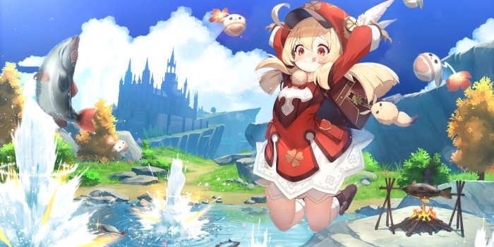 2048x1152 Animated this Klee official wallpaper