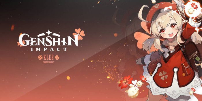 1920x1080 Genshin Impact Klee Character Wallpaper
