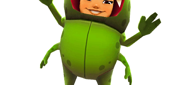 1300x1620 Subway Surfers Yutani transparent PNG