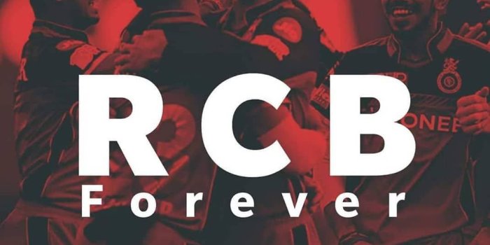 1070x1070 Download Red Aesthetic RCB Cricket Team