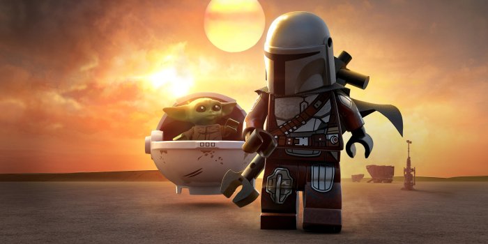 3840x2160 Ultra HD Baby Yoda in Lego Star Wars Game