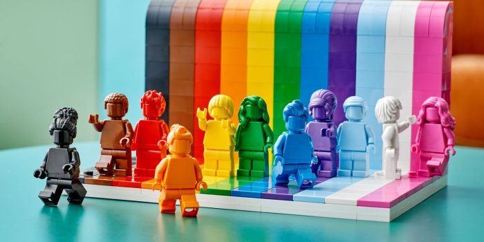 1600x891 Lego in rainbow tribute to Pride