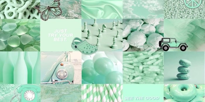 1222x770 Aesthetic Green Laptop Wallpapers
