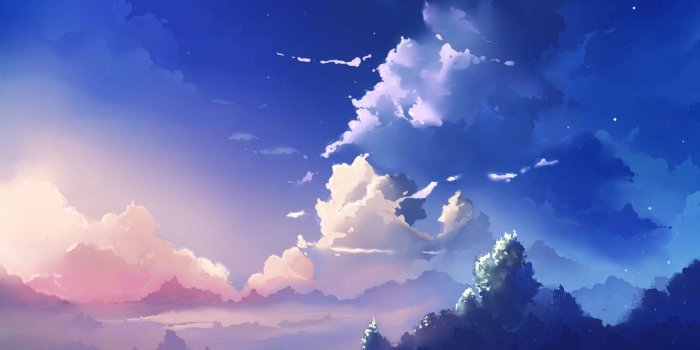1920x1080 100+] Anime Cloud Wallpapers