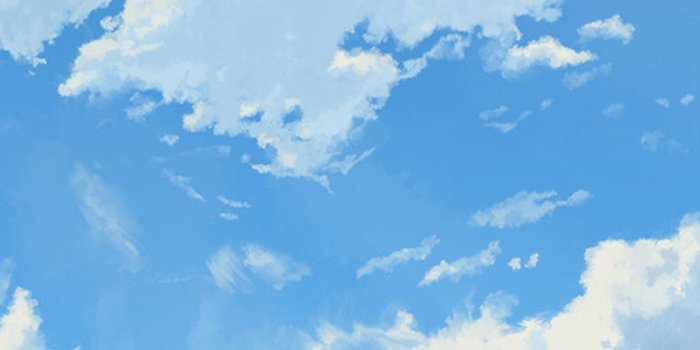 1125x2436 Anime Clouds iPhone Wallpapers