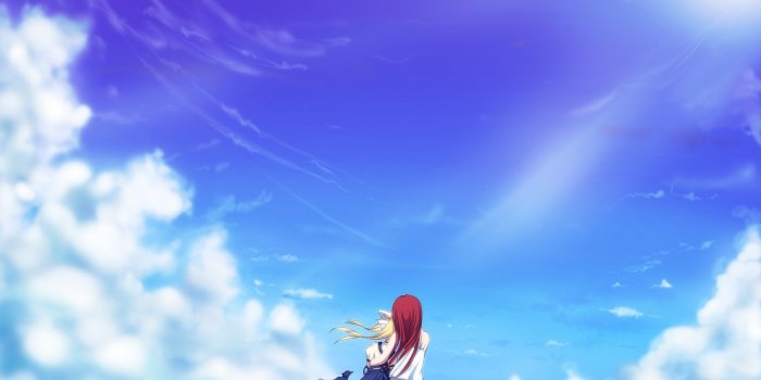 1920x1200 Anime Clouds Wallpapers