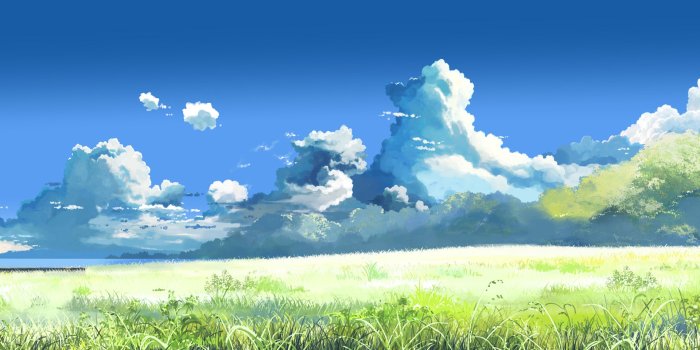 1920x1200 Anime Clouds Wallpaper | 1920x1200 | ID