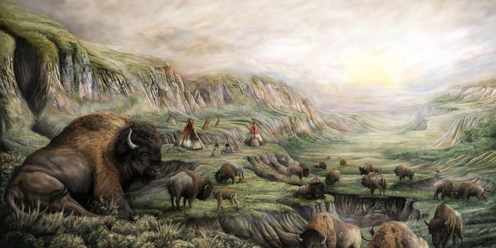 1920x1080 ArtStation - HEAT Wallpaper: Bison