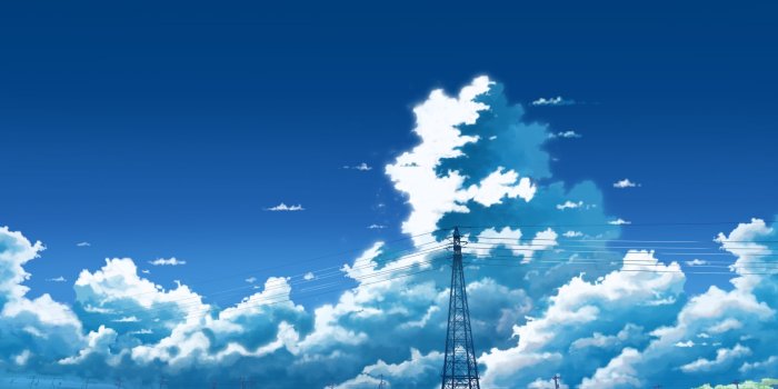 1920x1080 Anime Clouds Wallpaper 1920x1080 64321