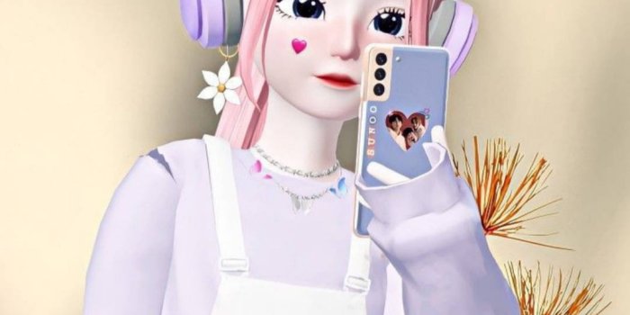 1080x1920 Download Zepeto Anime E-girl Wallpaper