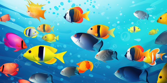 1200x673 Ocean, Fish, Ocean Background Image