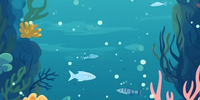 1183x2560 Corals & Fishes Blue Wallpapers