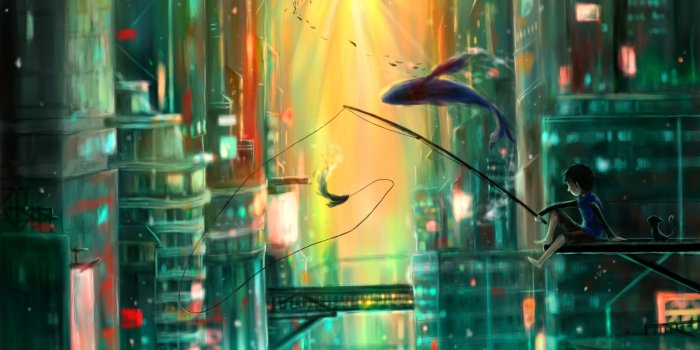 3555x2000 Under The Ocean Fantasy 4k Wallpaper,HD