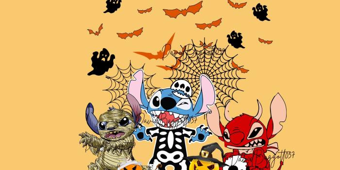 2000x2000 Stitch Halloween PNG, Stitch Horror Png
