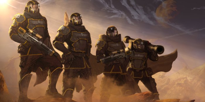 1536x864 Helldivers 2 Gang Desktop Wallpaper