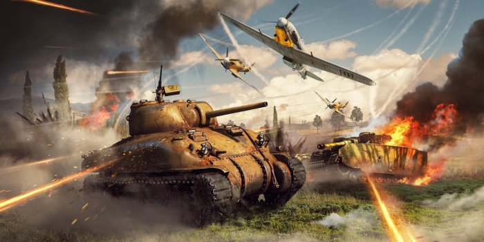 1920x1094 Warplane Tank Video Game War Thunder