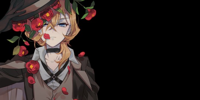 1920x1152 Chuuya Nakahara Anime Bungou Stray Dogs