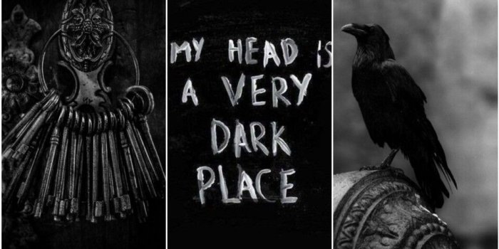 960x1708 Dark Black Emo Wallpaper Aesthetic