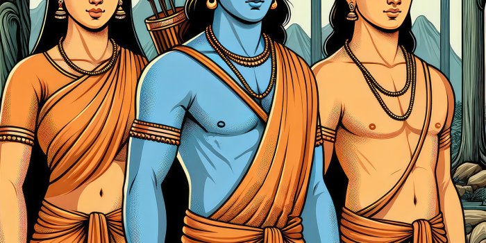 1200x1200 Beautiful Wallpaper of Shri Ram, Maa