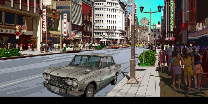 1280x800 Nissan Skyline 55th Anniversary