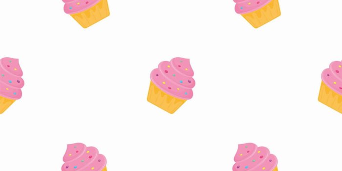 1365x2048 Cupcake Peel and Stick Wallpaper
