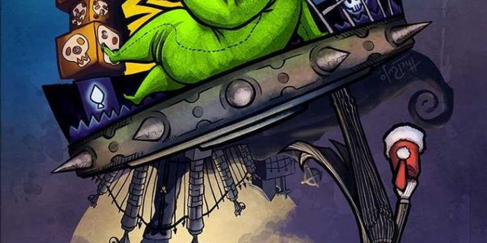 736x1309 Movie character wallpaper, Oogie boogie