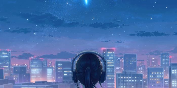 1080x2160 Wallpaper 4K, Anime girl, Mitsuha Miyamizu