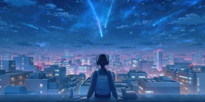 1920x1200 Wallpaper 4K, Anime girl, Mitsuha Miyamizu