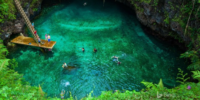1920x1200 To Sua Ocean Trench in Lotofaga, Upolu