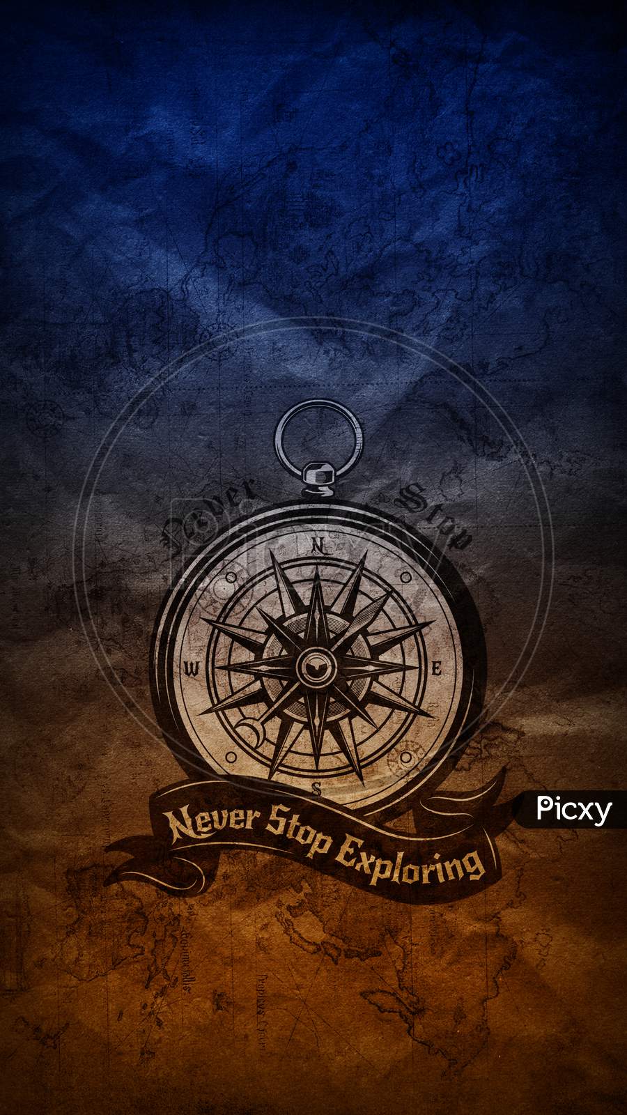 900x1600 Compass Map Wallpaper 8K Full HD