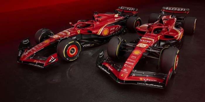 2560x1600 wallpaper: Ferrari F1 cars 2560x1600