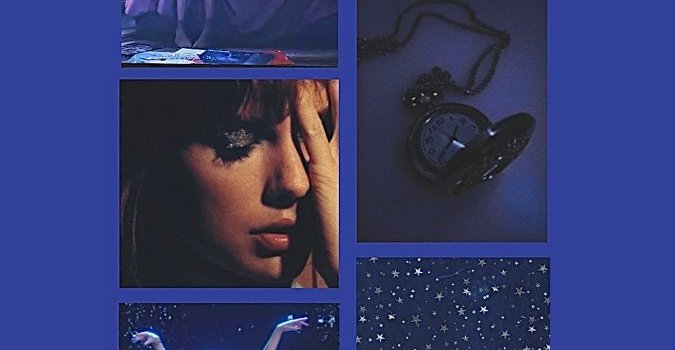 675x1200 Taylor Swift Aesthetic Midnights Blue