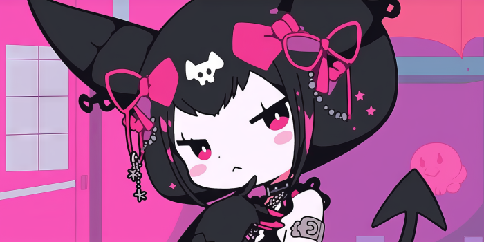 2196x1080 Kuromi HD Wallpaper - Onegai My Melody