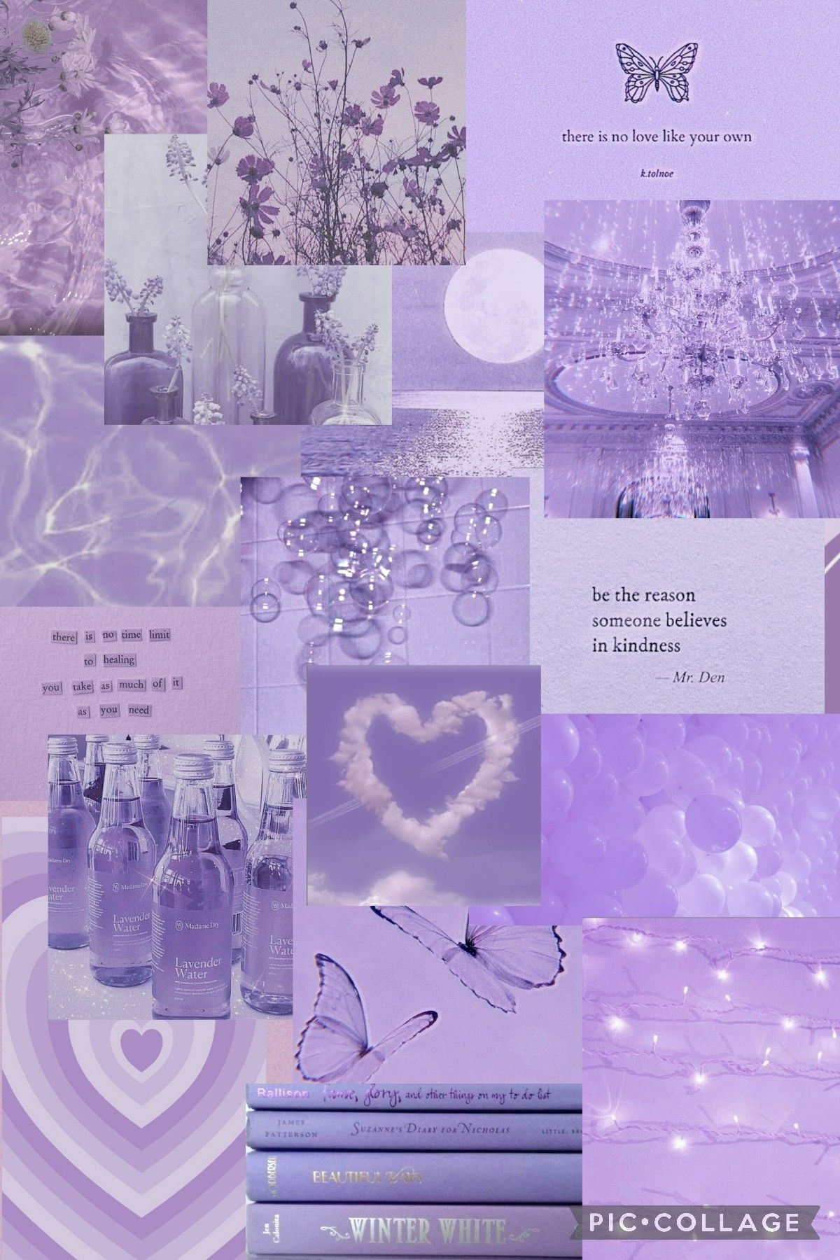1200x1800 ☆lilac wallpaper collage☆ | Purple