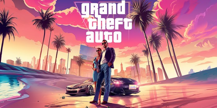 2560x1080 GTA 6 Wallpaper 4K, Fan Art, Grand