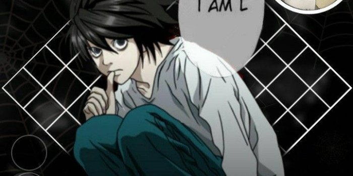 720x1280 Death Note Aesthetic With L Wallpaper