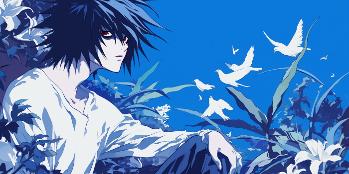 2912x1632 80+] L (Death Note) Wallpapers