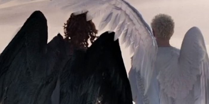 736x1308 Good Omens Wallpaper #goodomens