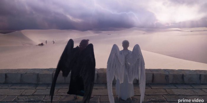 1920x1080 100+] Good Omens Wallpapers