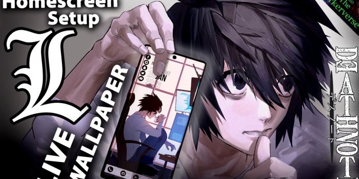 1280x720 L - Death Note - Live Wallpaper