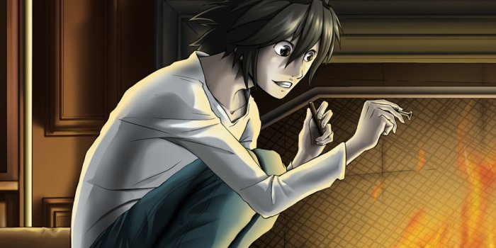 1125x2436 Mobile wallpaper: Anime, Death Note, L