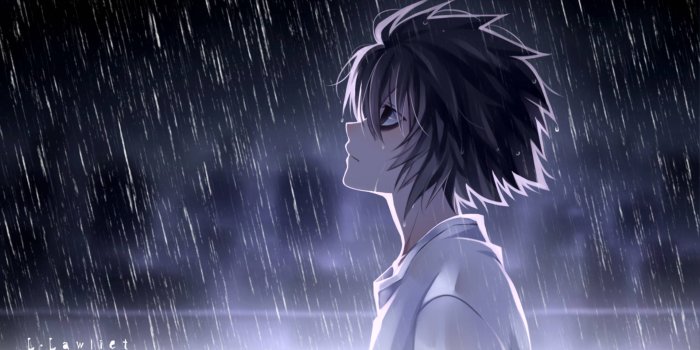 1920x1079 Download free Soft L Lawliet Art