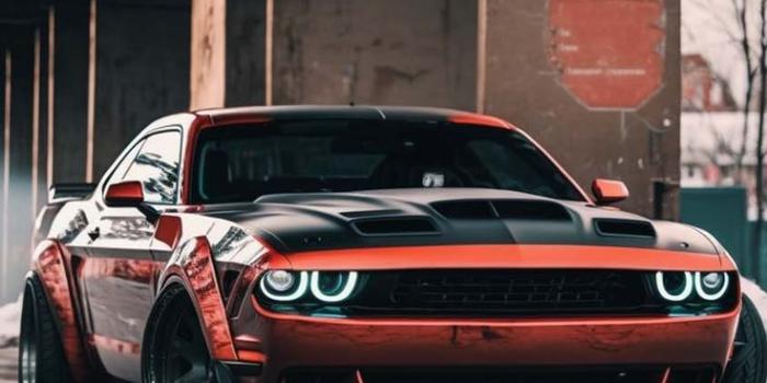 736x1308 Dodge Challenger Hellcat IPhone