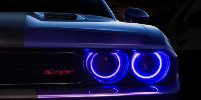 736x1308 Dodge Challenger Srt Angel Lights
