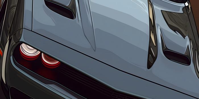 1183x2560 Dodge Challenger Hellcat Drift