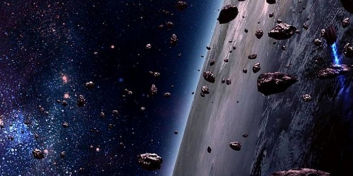 720x1600 Space Fragments Universe Wallpaper