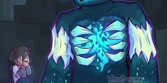 1280x1446 Warden Minecraft Wallpapers - Wallpaper