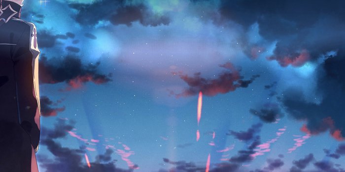 1125x2436 ao16-anime-art-sunset-drawing - Papers.co